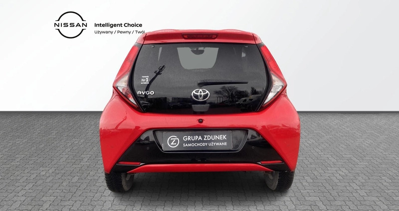 Toyota Aygo cena 45900 przebieg: 72000, rok produkcji 2019 z Bychawa małe 191